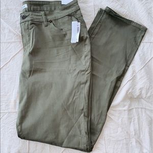 DRESS BARN olive green pants